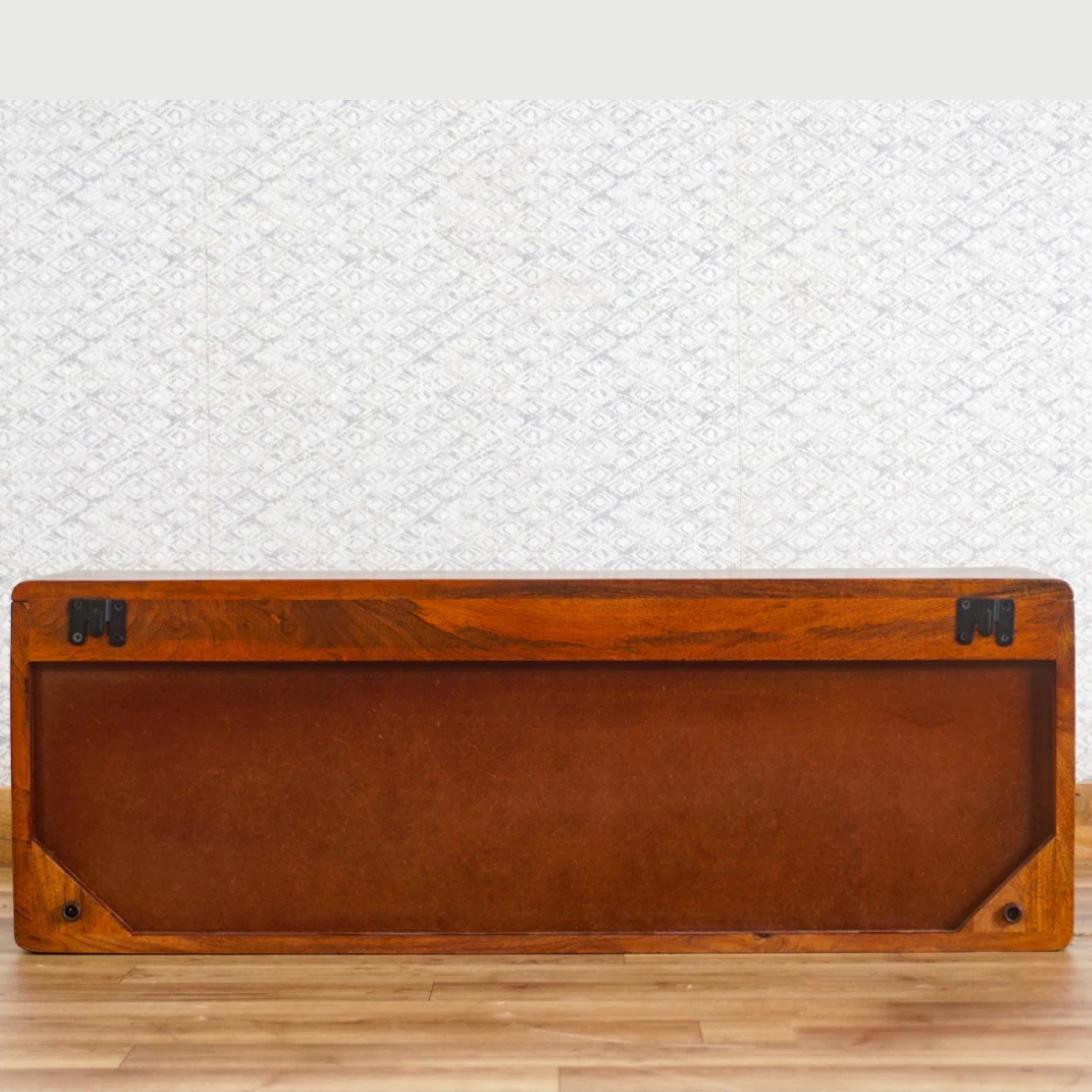 RetroVesta Wooden Wall Shelf With Cabinet