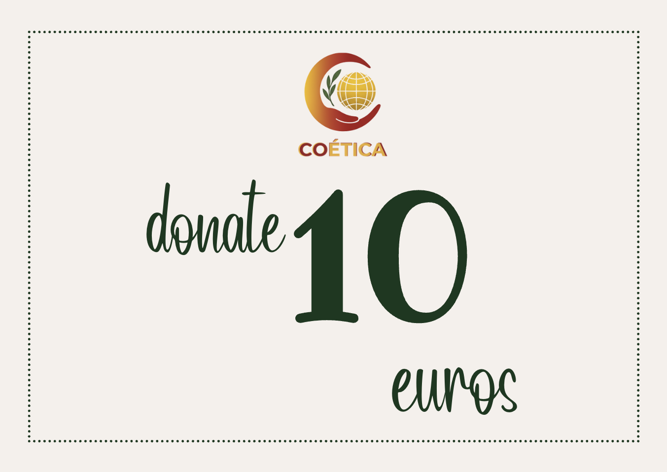 COÉTICA 10 Euro Donation