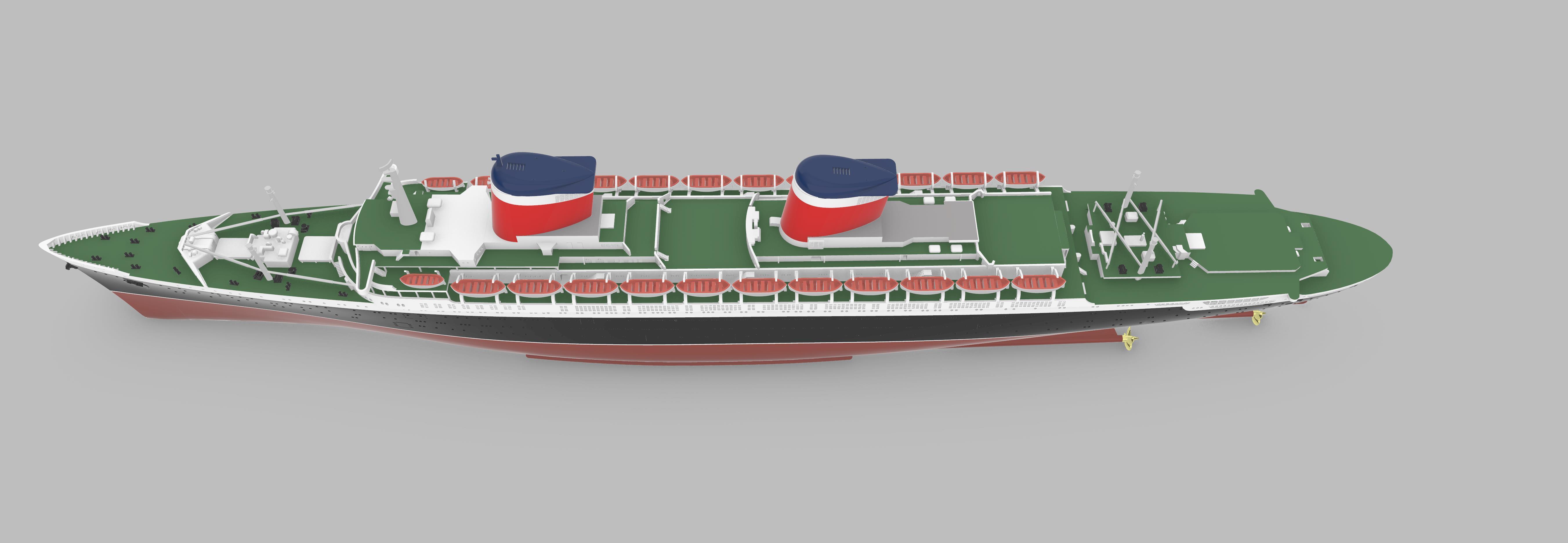 SS United States 1/450 Model Kit
