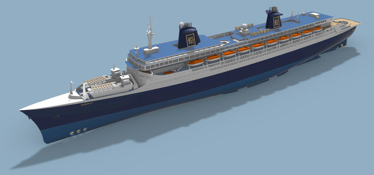 SS Norway (NCL) Final years version
