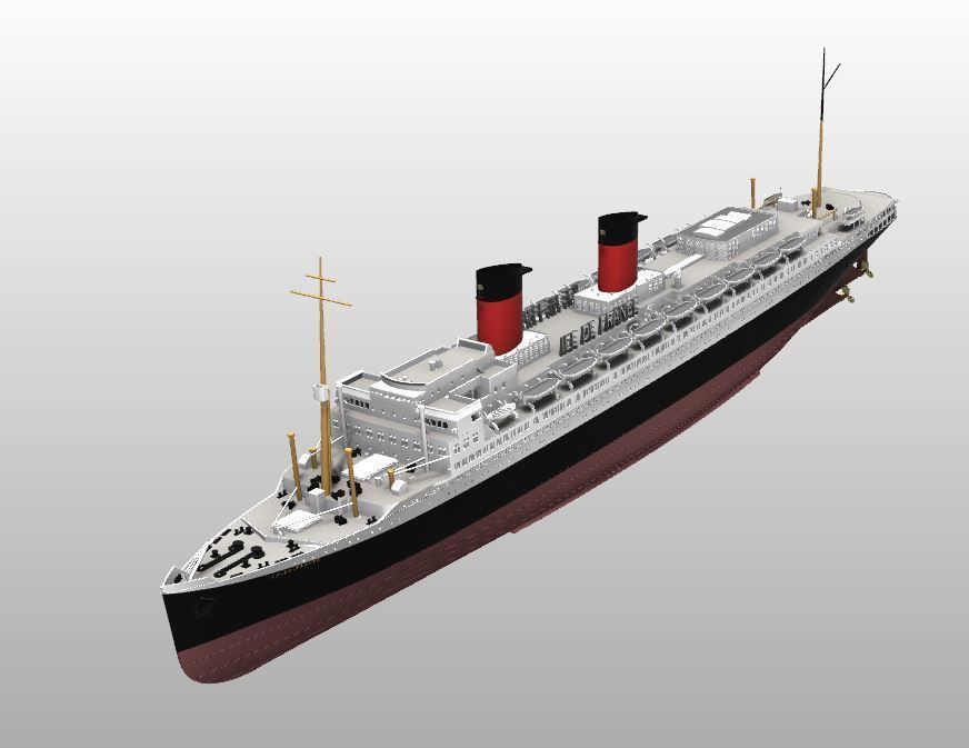 SS Ile de France (Post war)