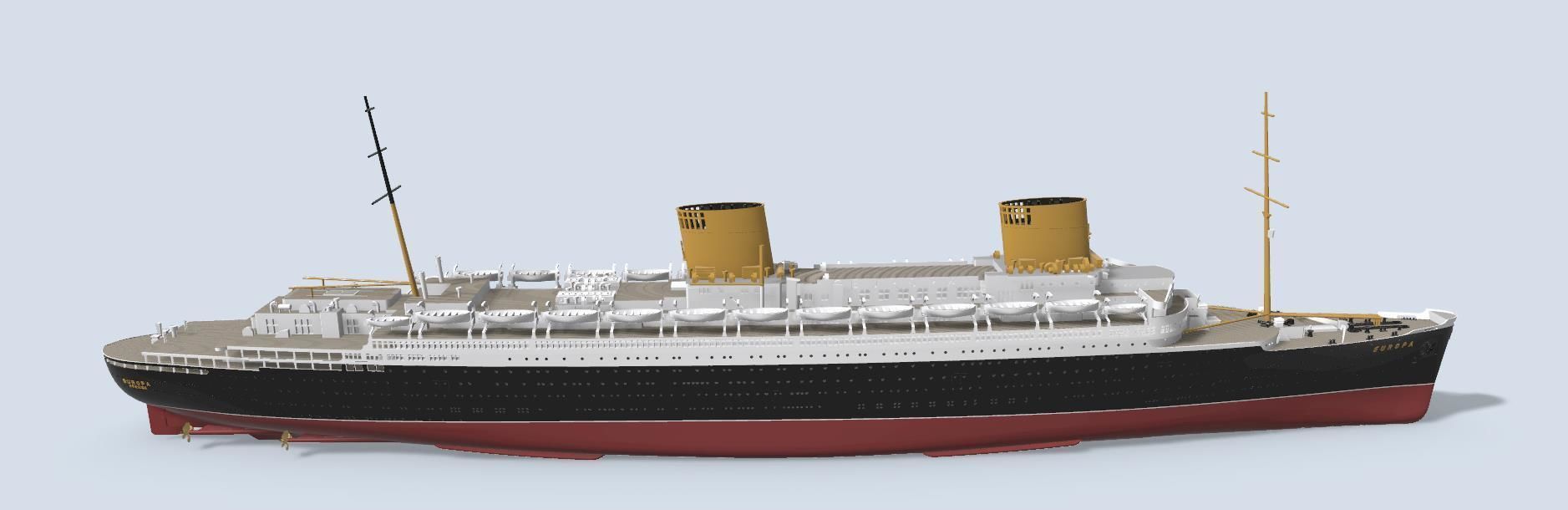 SS Europa (heightened funnels)