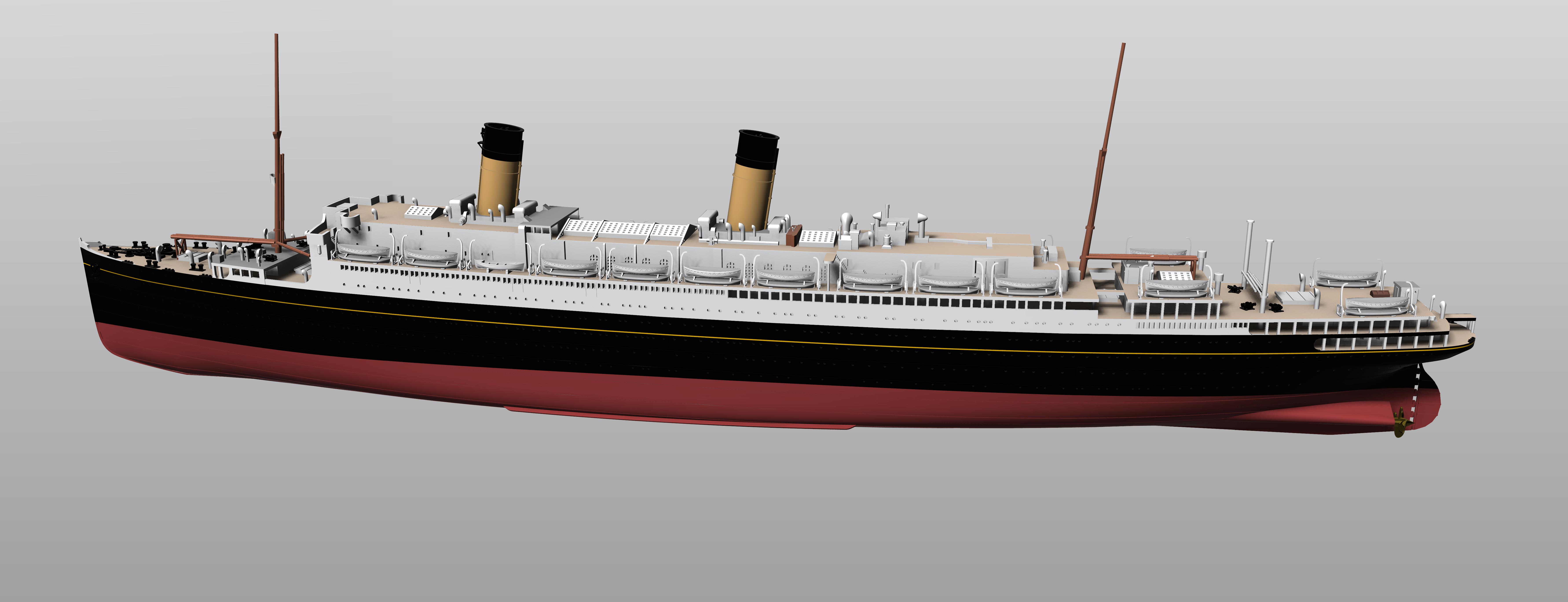 RMS HOMERIC model