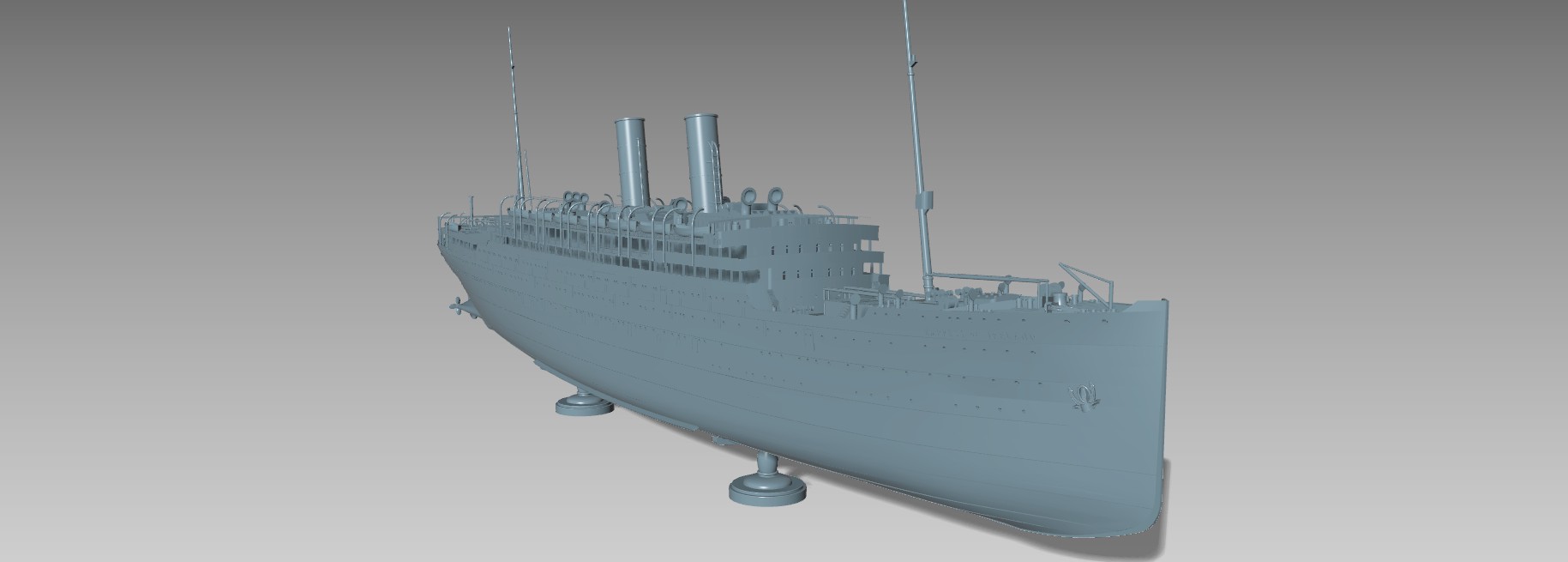 RMS EMPRESS OF IRELAND  the "Canadian Titanic" 1/200 model kit