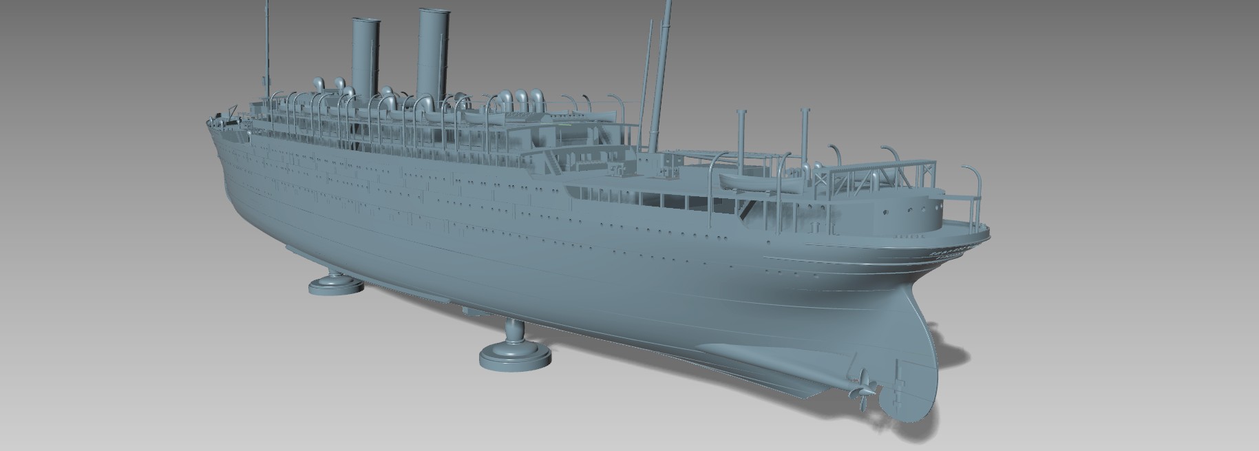 RMS EMPRESS OF IRELAND  the "Canadian Titanic" 1/200 model kit