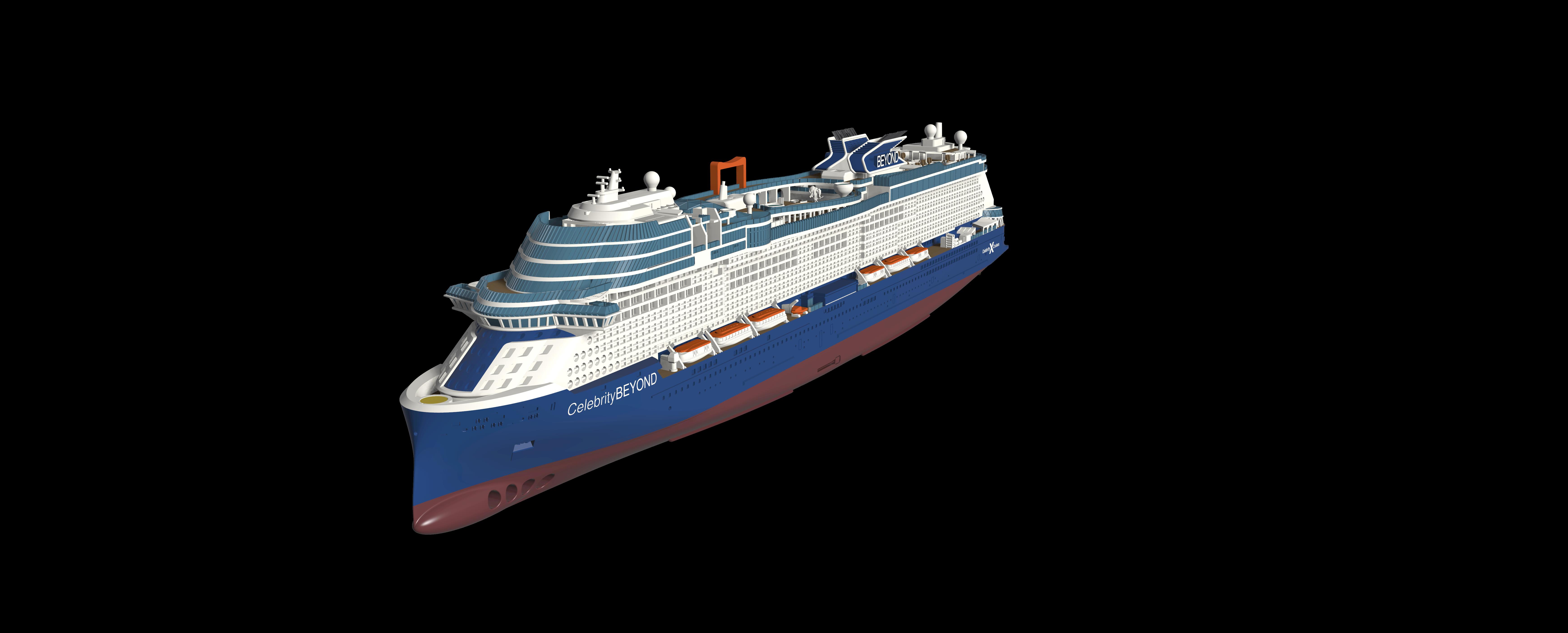 Celebrity Beyond cruise ship model