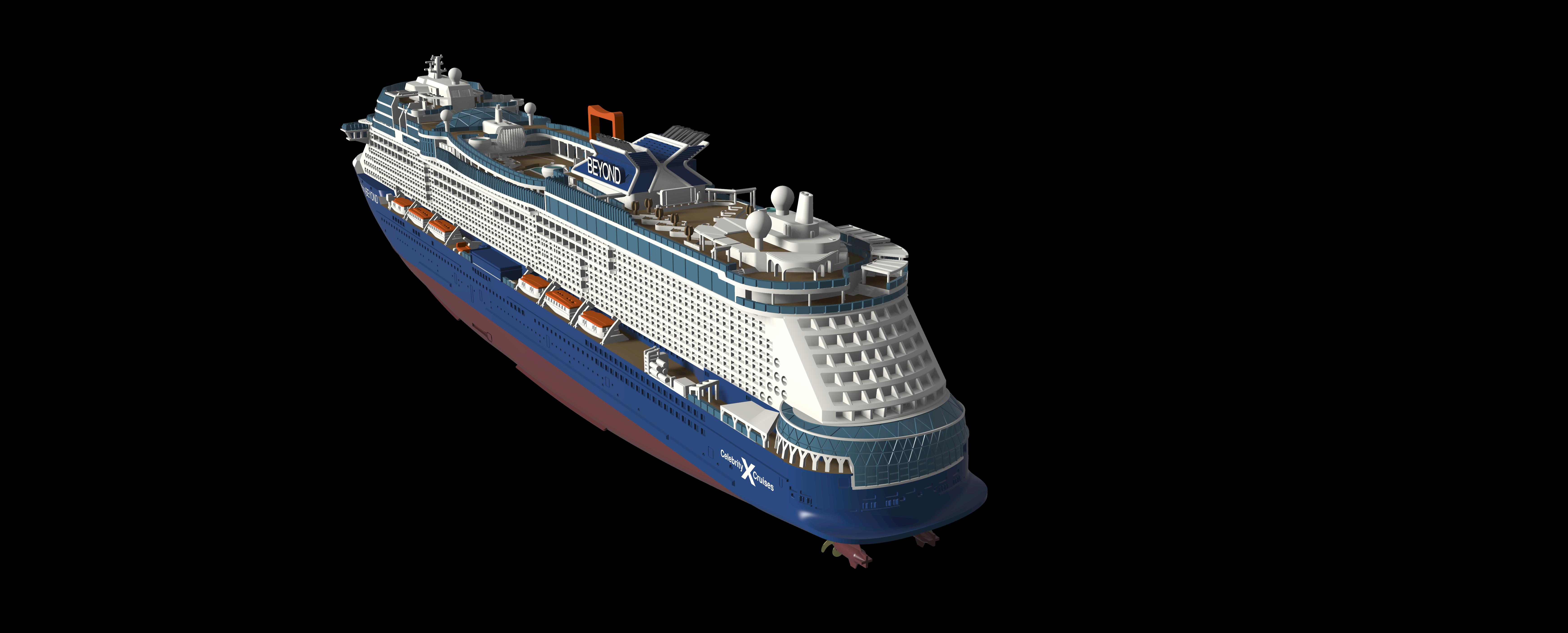Celebrity Beyond cruise ship model