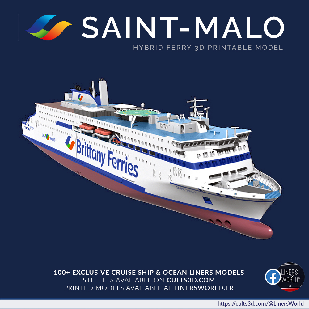SAINT-MALO ferry model