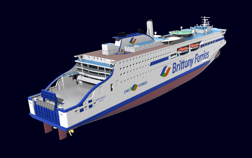 SAINT-MALO ferry model