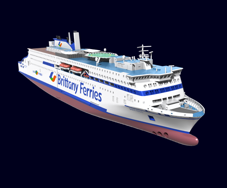 SAINT-MALO ferry model