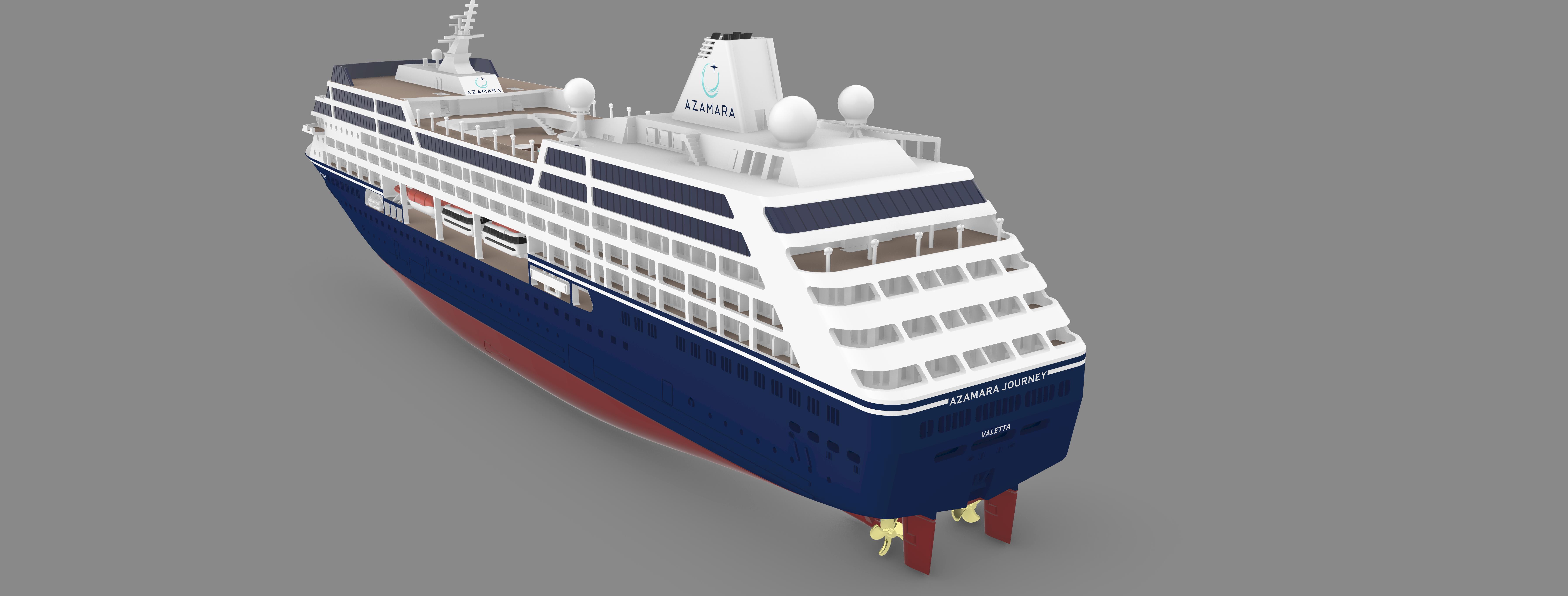 AZAMARA JOURNEY / R-class cruise ship model