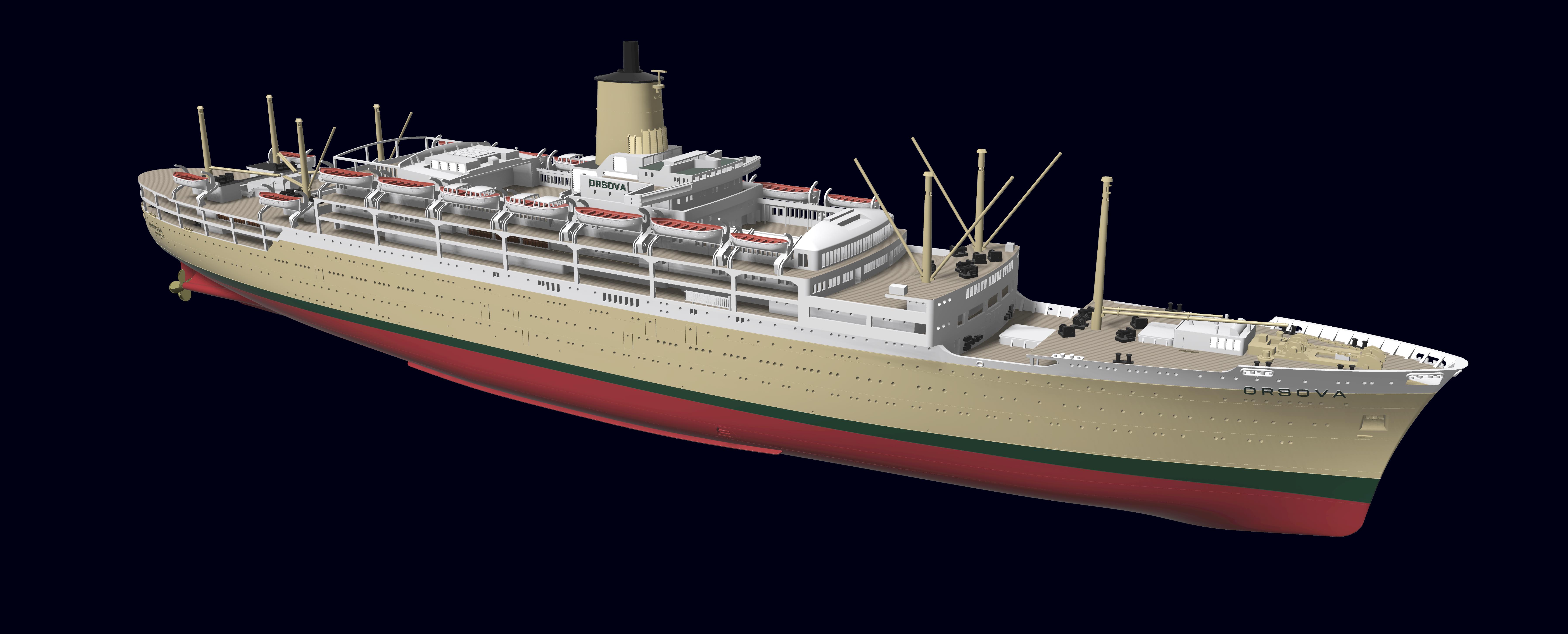 SS ORSOVA model