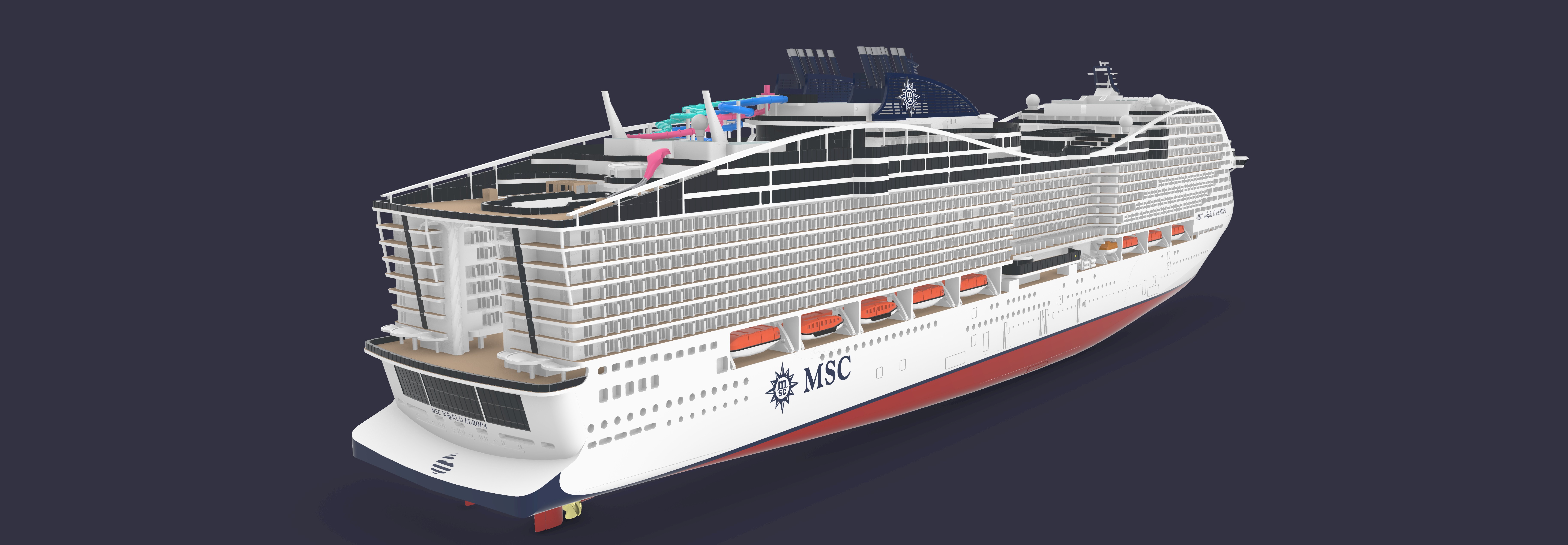 MSC WORLD EUROPA model