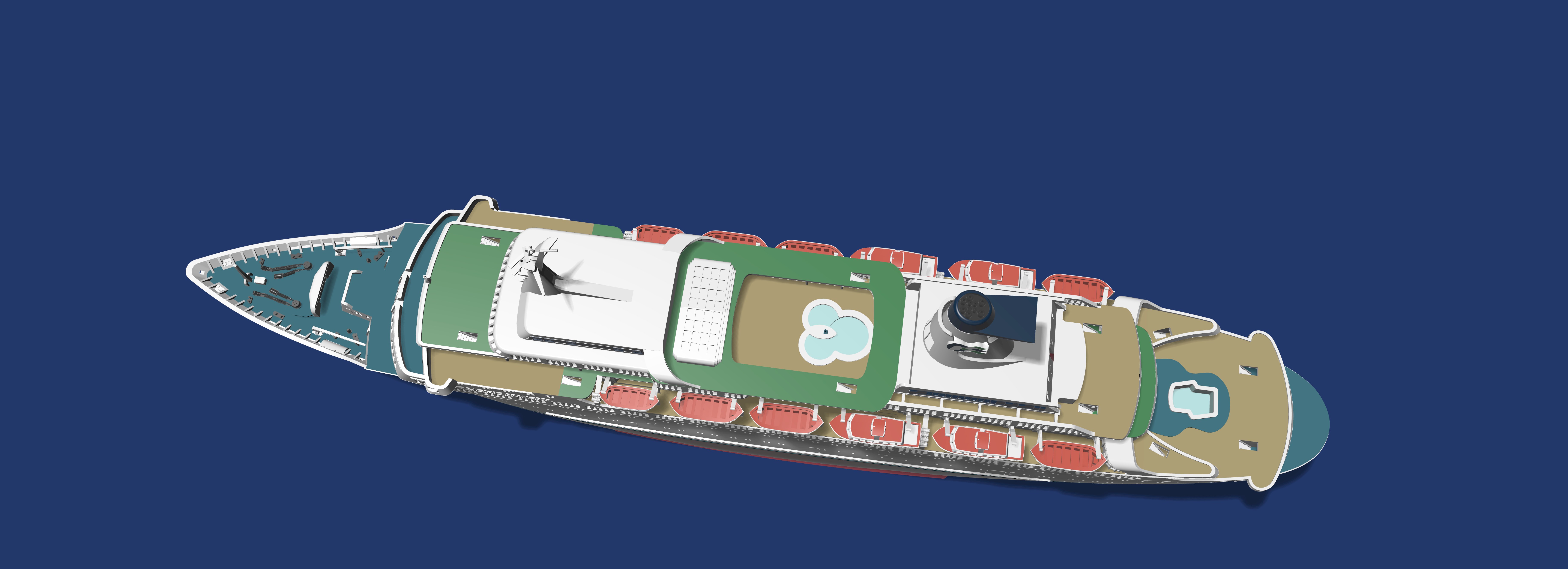 Pacific Princess "the Love Boat" model 