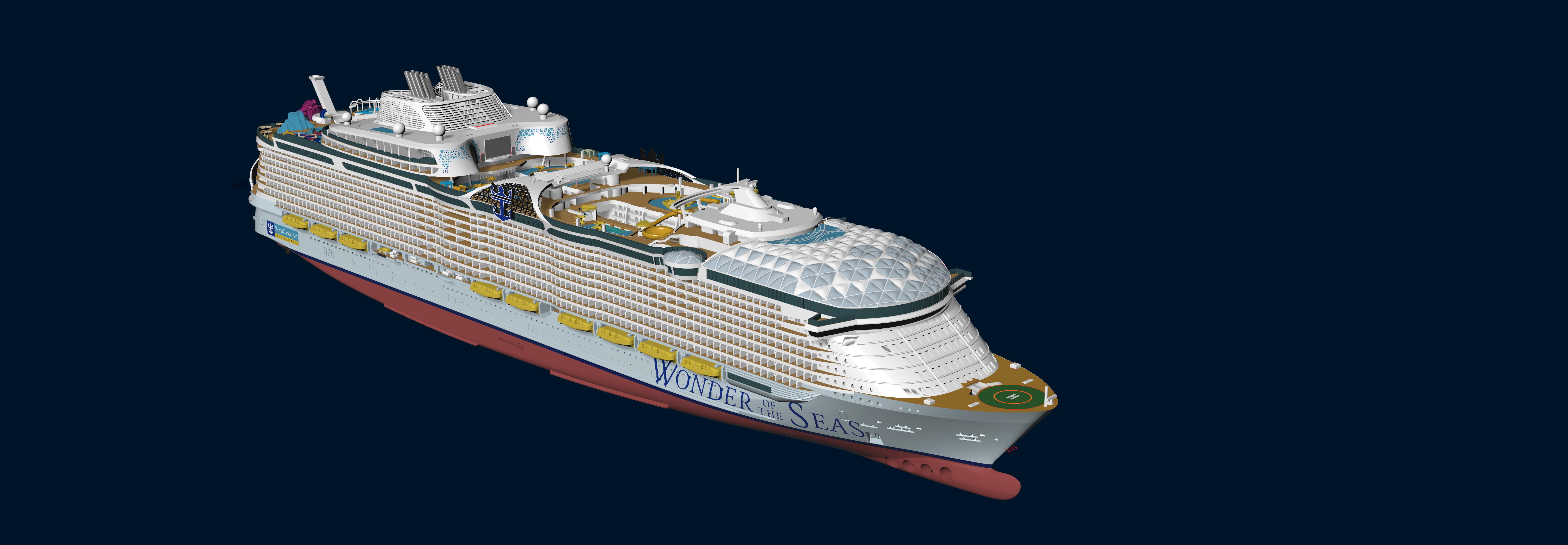 Wonder of the Seas model