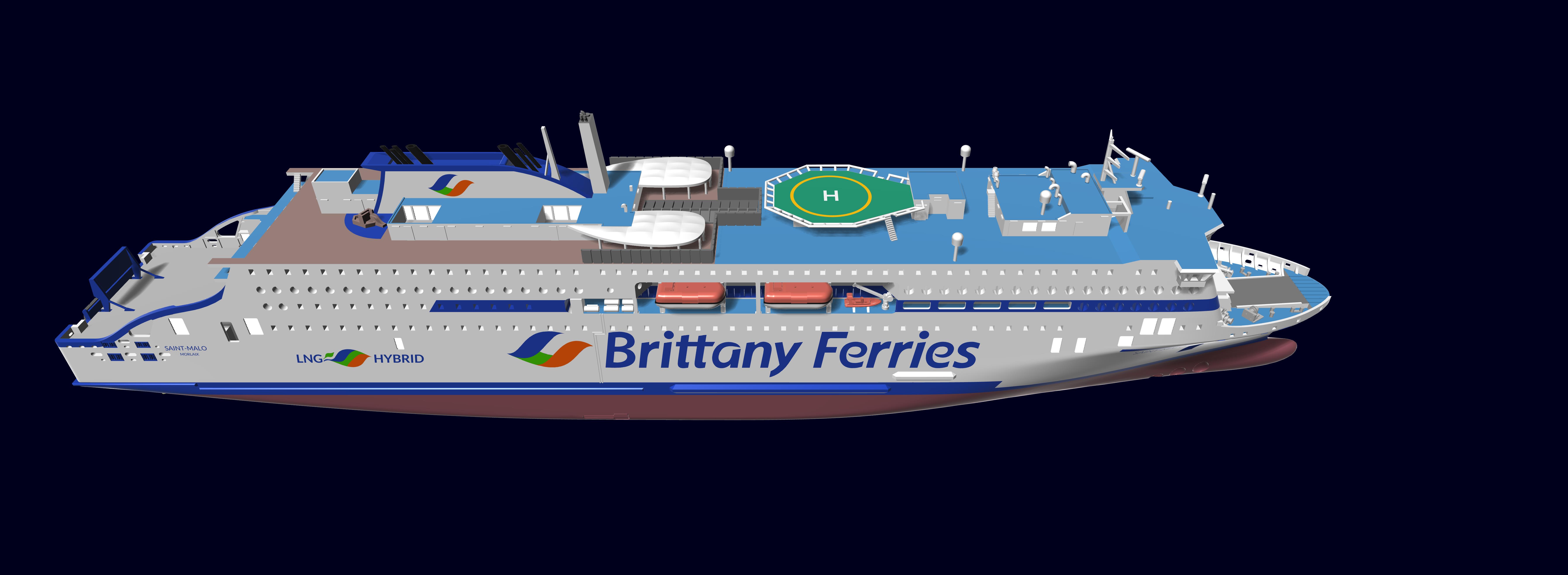 SAINT-MALO ferry model