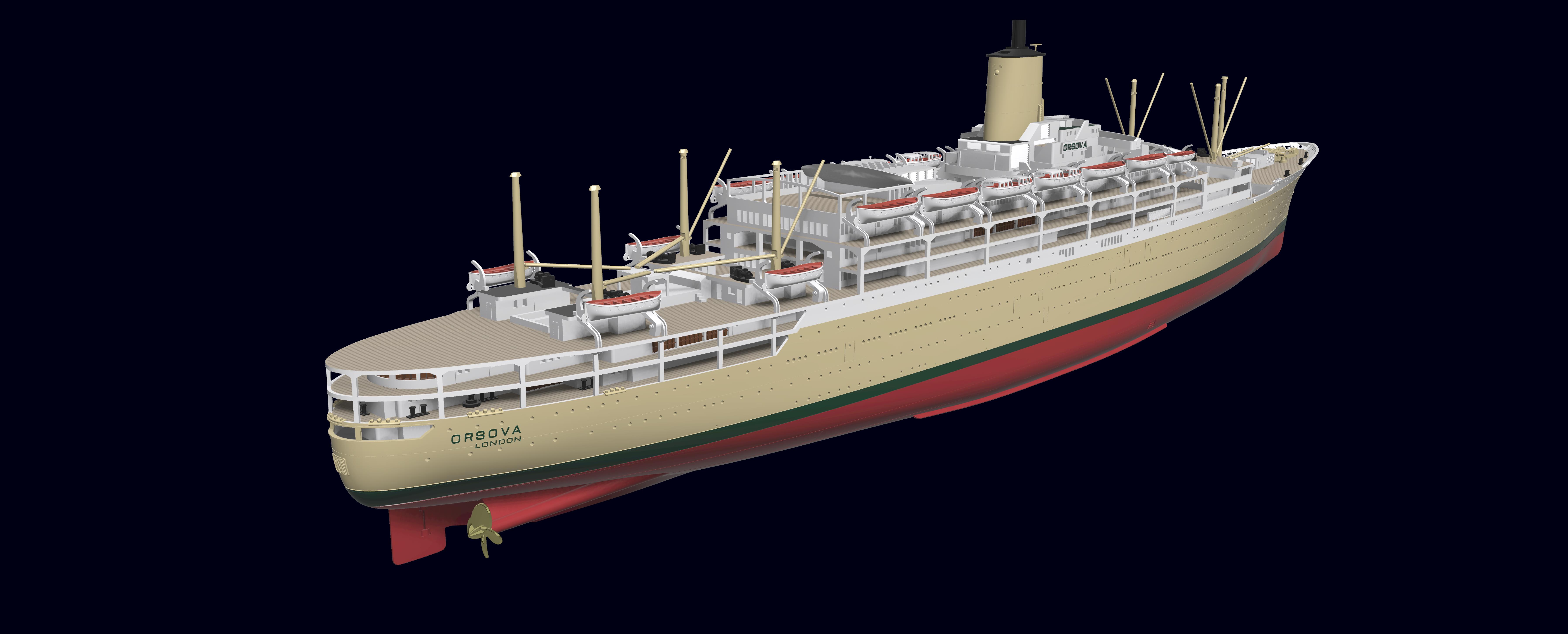 SS ORSOVA model
