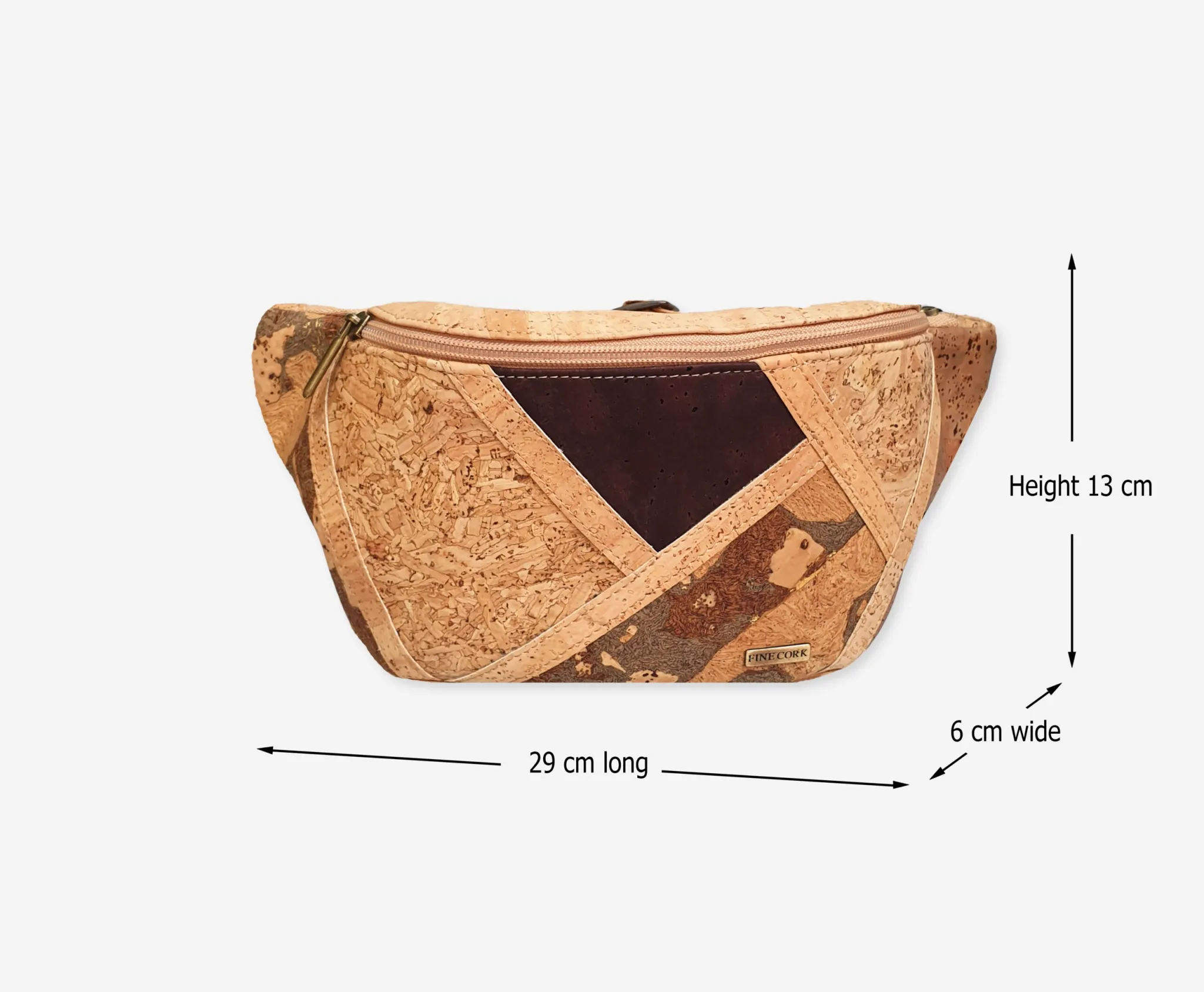 Hüfttasche aus Kork