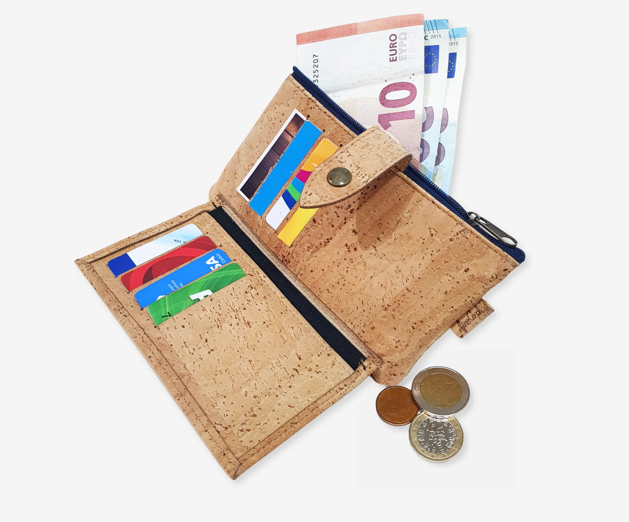 Geldbeutel aus Kork