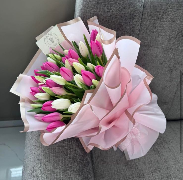 Ramo de 40 tulipanes