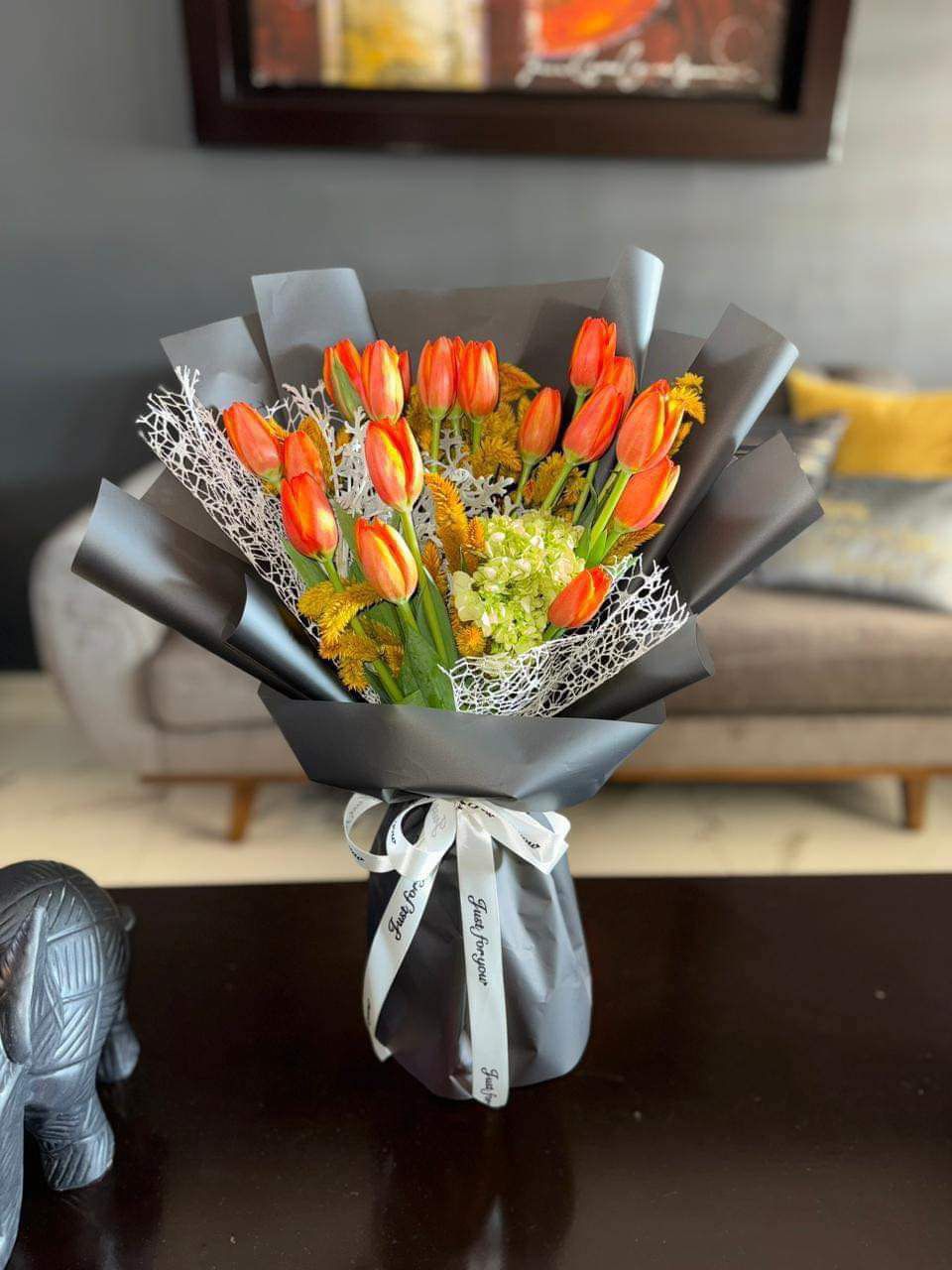 Mega ramo de tulipanes