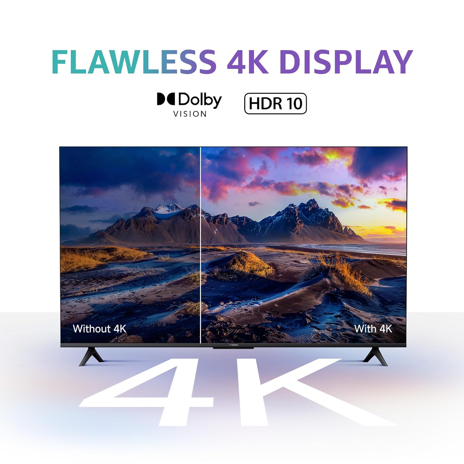 Xiaomi 125 cm (50 inches) X Series 4K LED Smart Google TV L50MA-AUIN (Black)