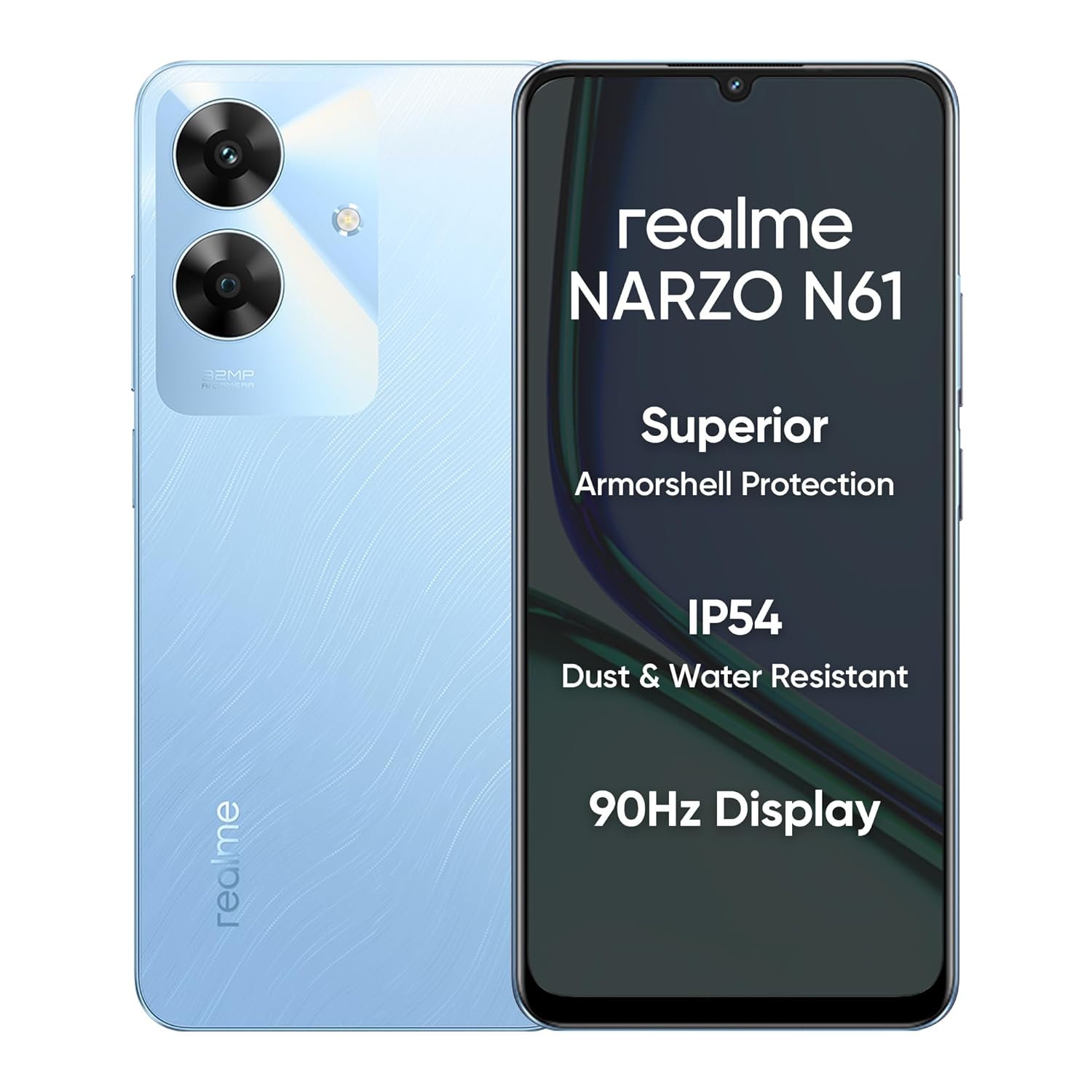 realme Narzo N61 (Voyage Blue, 128 GB)  (6 GB RAM)