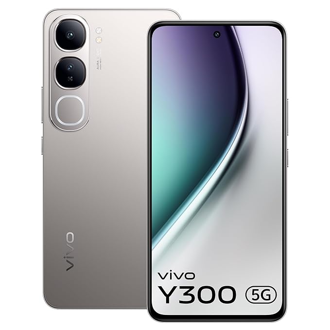 vivo Y300 5G (Titanium Silver, 256 GB)  (8 GB RAM)