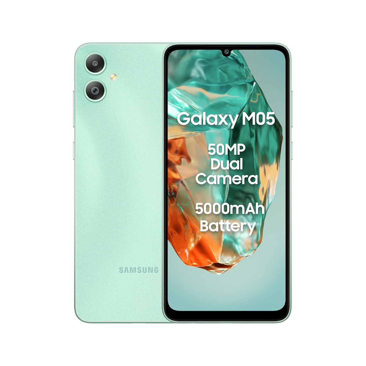 SAMSUNG M05 (Mint Green, 64 GB)  (4 GB RAM)