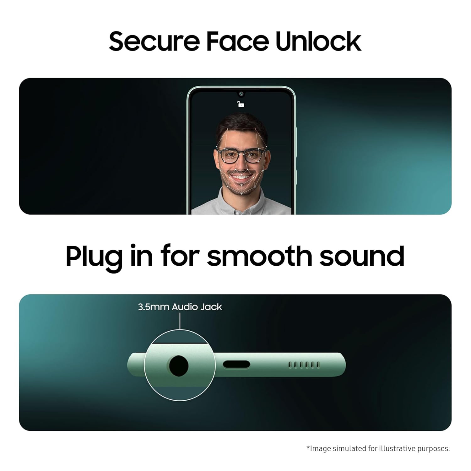 SAMSUNG M05 (Mint Green, 64 GB)  (4 GB RAM)