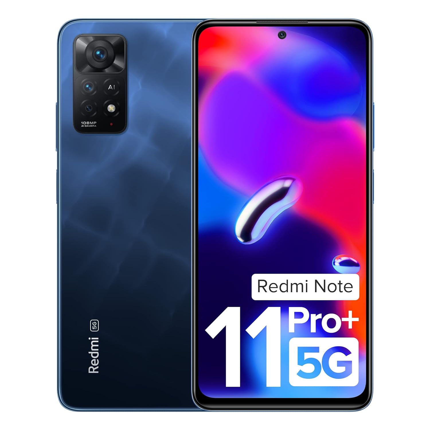 Redmi Note 11 PRO Plus 5G (Mirage Blue, 128 GB)  (6 GB RAM)
