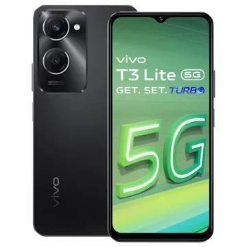 vivo T3 Lite 5G (Majestic Black, 128 GB)  (6 GB RAM)