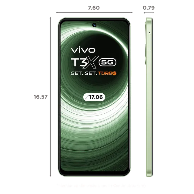 vivo T3x 5G (Celestial Green, 128 GB)  (6 GB RAM)