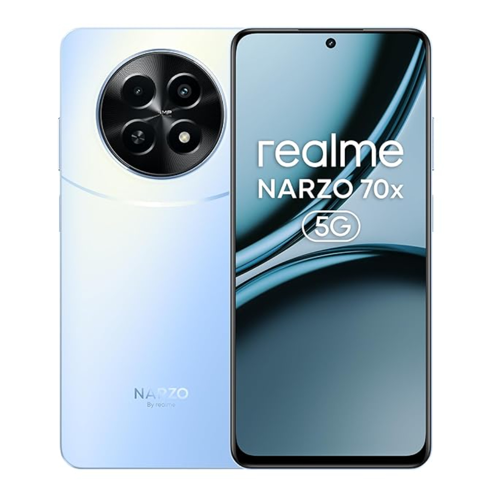 realme NARZO 70X 5G (ICE BLUE, 128 GB)  (4 GB RAM)