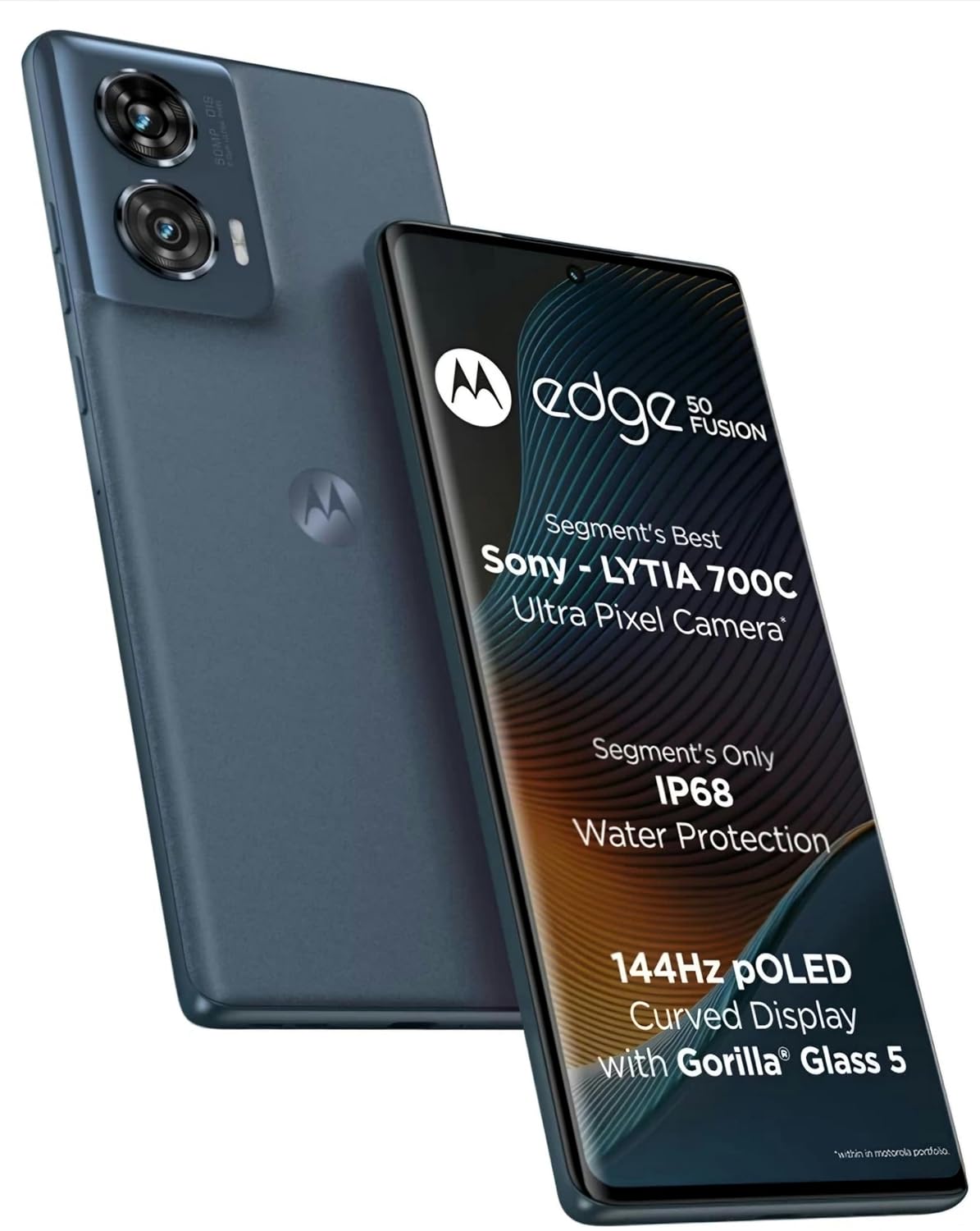 Motorola Edge 50 Fusion (Forest Blue, 256 GB)  (12 GB RAM)