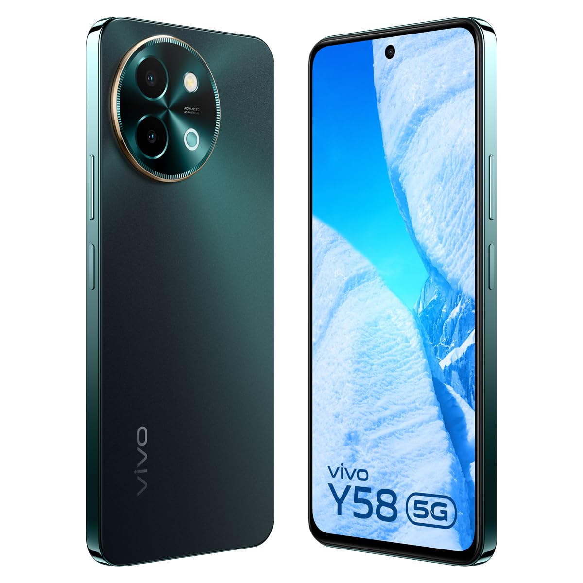 vivo Y58 5G (Sundarbans Green, 128 GB)  (8 GB RAM)