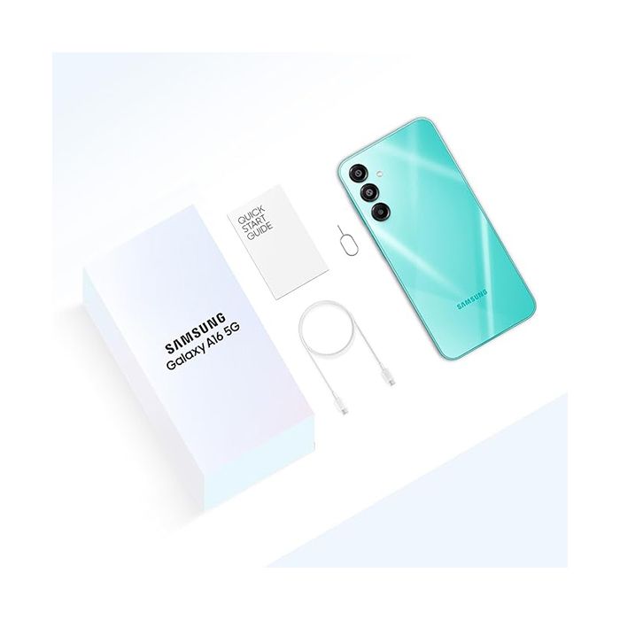 SAMSUNG Galaxy A16 5G (Light Green, 128 GB)  (8 GB RAM)