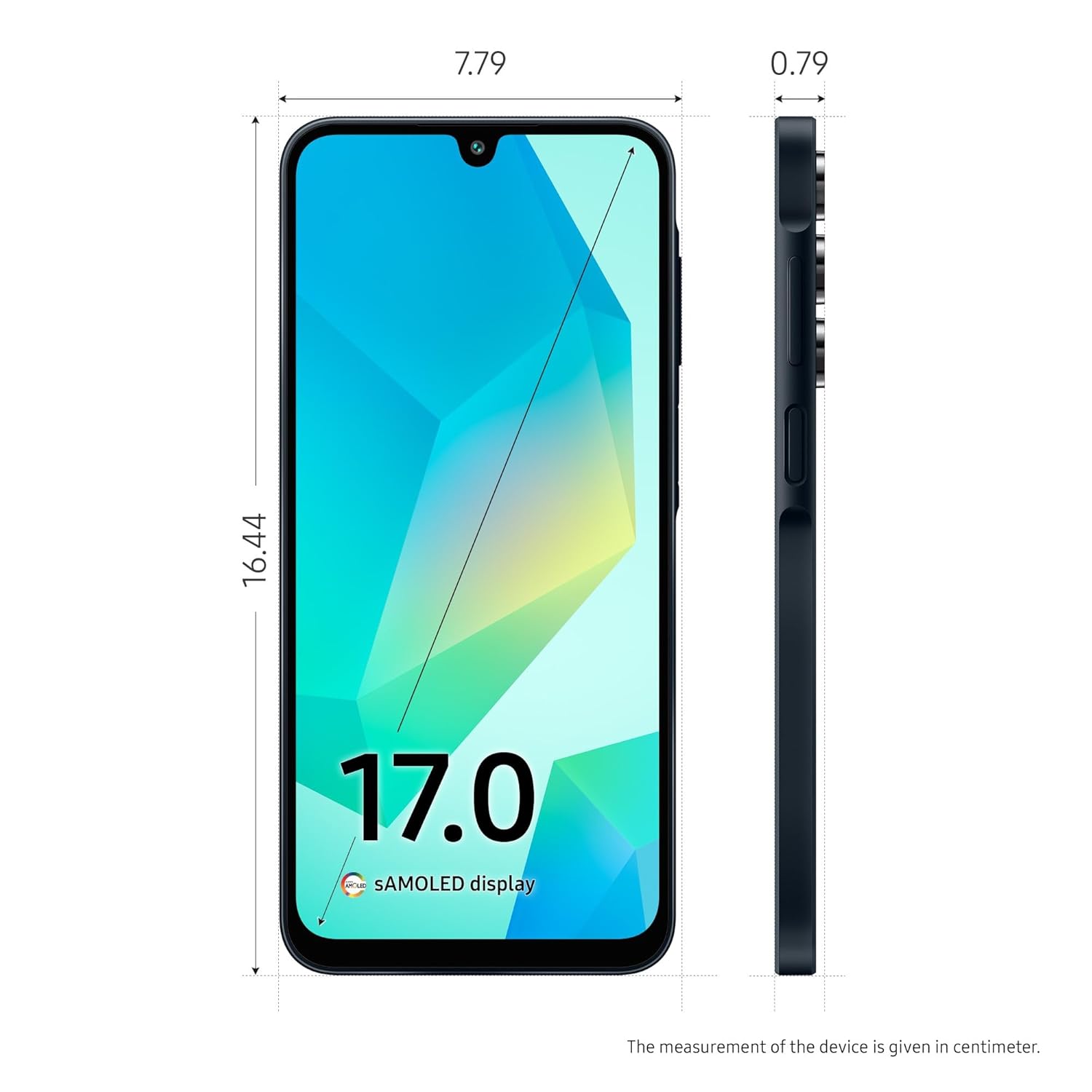 SAMSUNG Galaxy A16 5G (Blue Black, 128 GB)  (6 GB RAM)