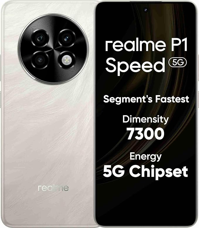 realme P1 Speed 5G (Textured Titanium, 128 GB)  (8 GB RAM)