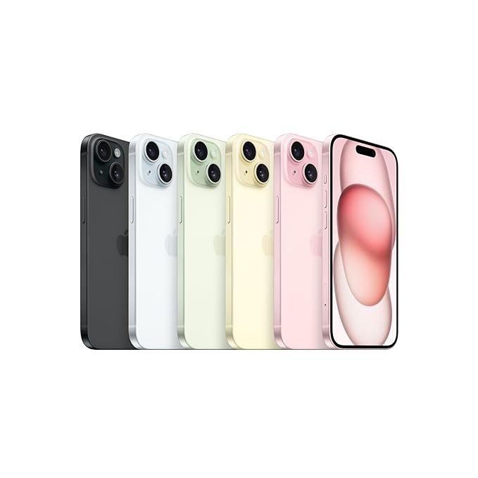 Apple iPhone 15 (Black, 128 GB)