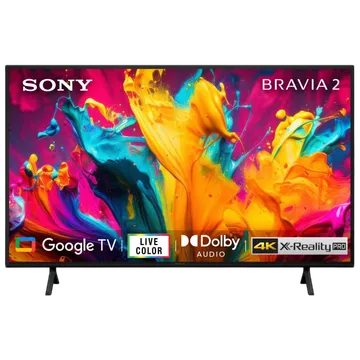 Sony BRAVIA 2 Series 108 cm (43 inches) 4K Ultra HD Smart LED Google TV K-43S20B (Black)