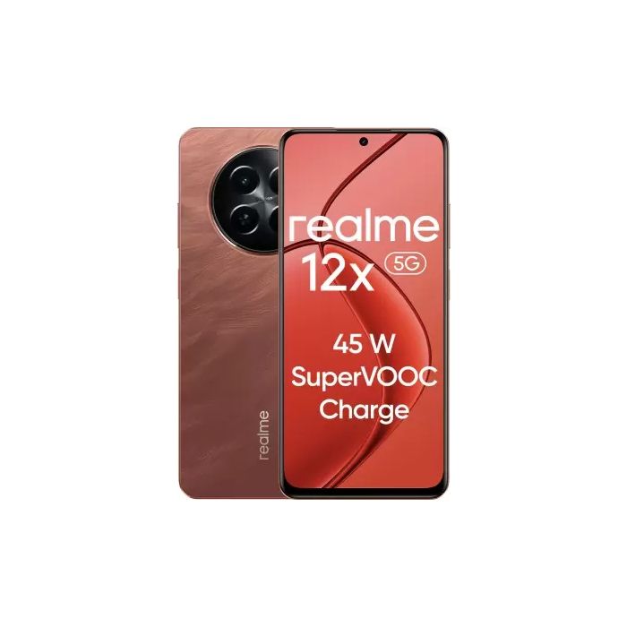 realme 12x 5G (Coral Red, 128 GB)  (4 GB RAM)