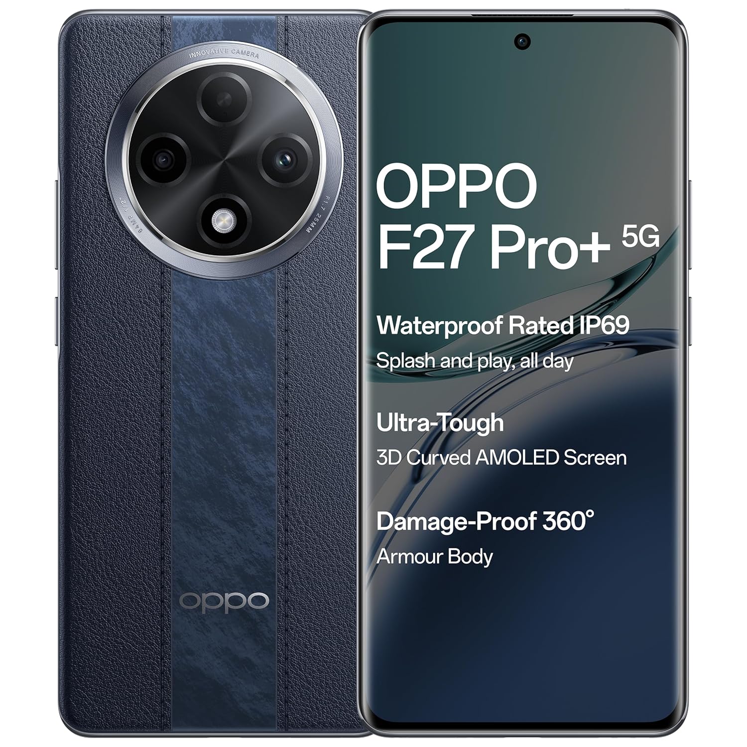 OPPO F27 Pro+ (Midnight Navy, 256 GB)  (8 GB RAM)