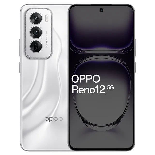 OPPO Reno 12 5G (Astro Silver, 256 GB)  (8 GB RAM)
