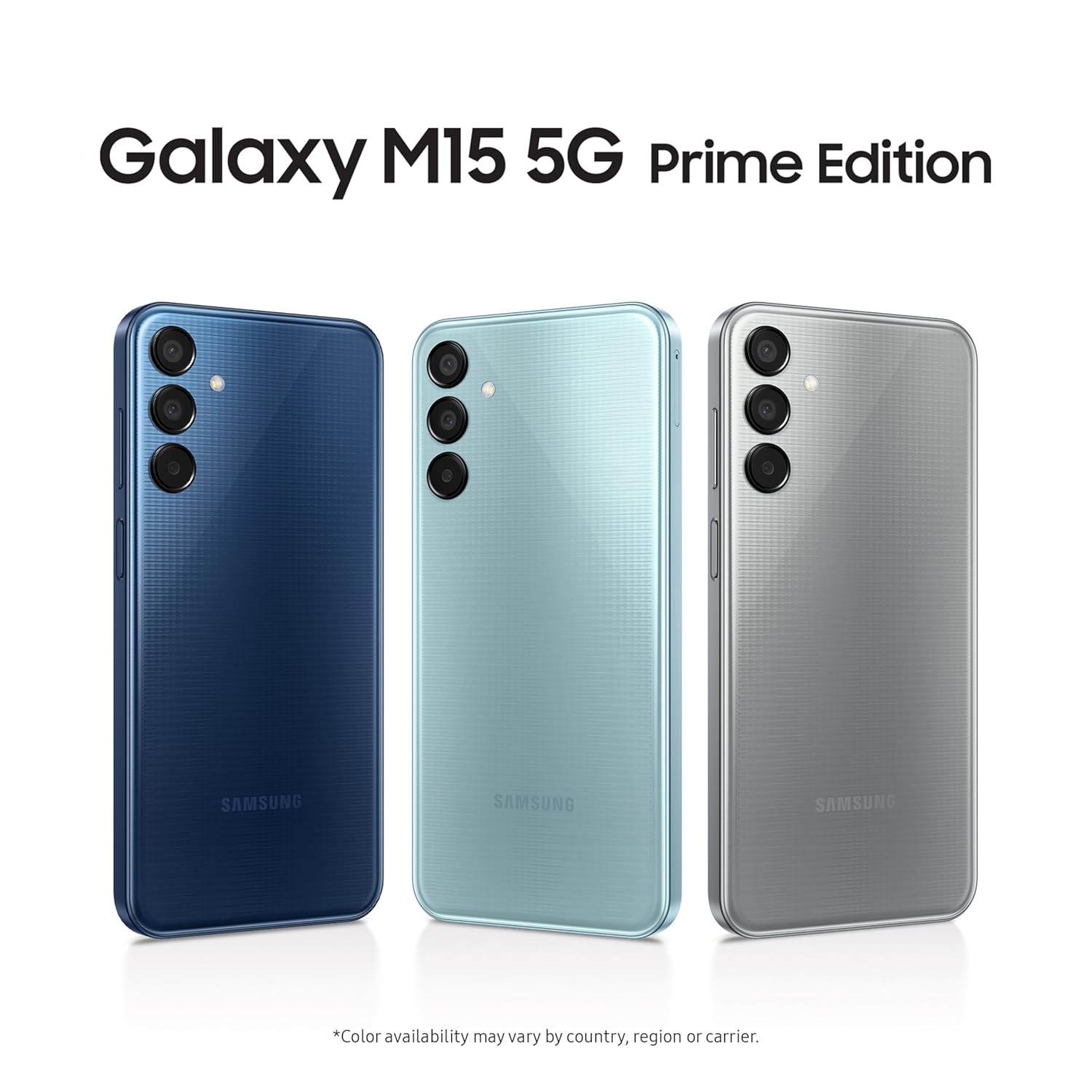 SAMSUNG M15 5G Prime Edition (Stone Grey, 128 GB)  (6 GB RAM)