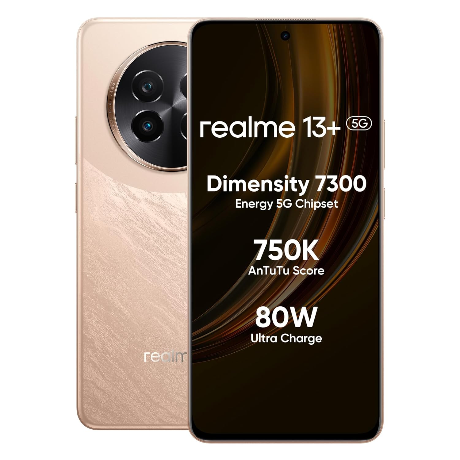 realme 13+ 5G (Victory Gold, 128 GB)  (8 GB RAM)