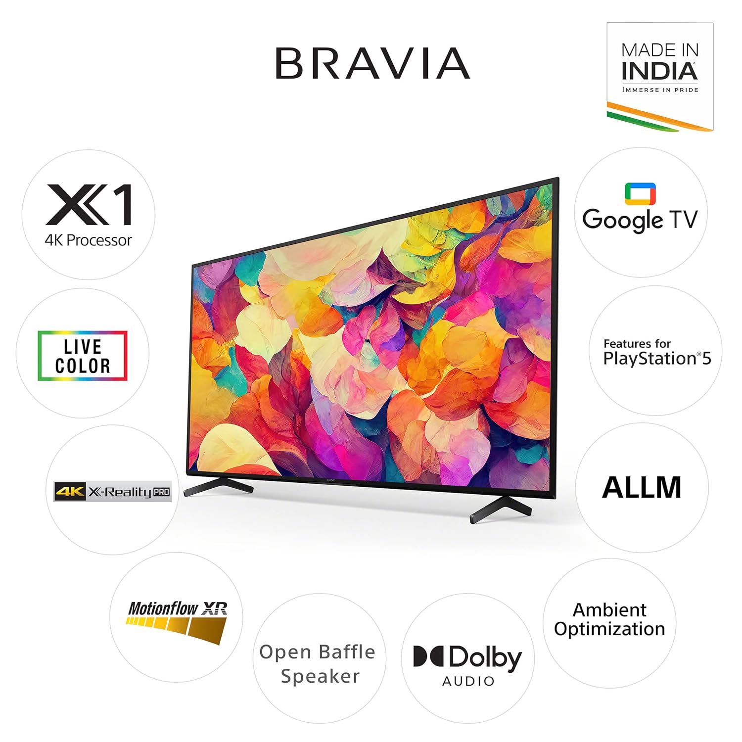 SONY Bravia X74L 138.8 cm (55 inch) Ultra HD (4K) LED Smart Google TV  (KD-55X74L)