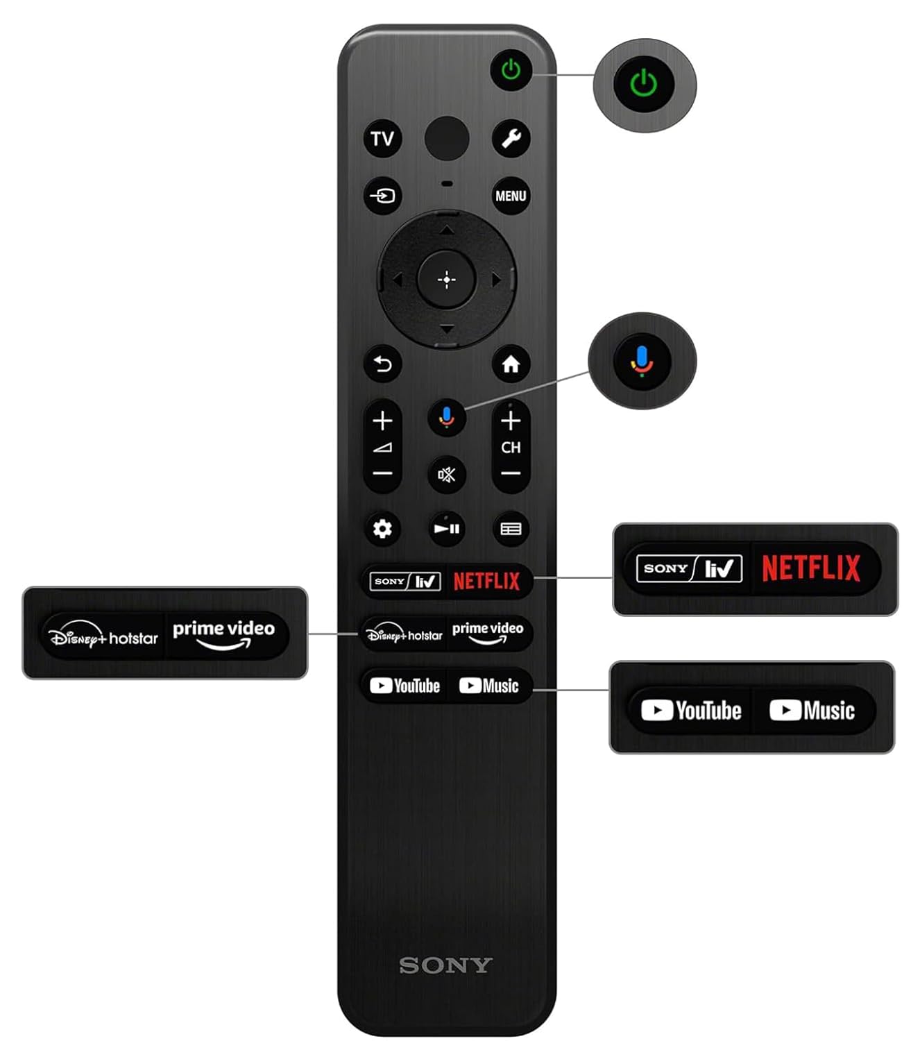 SONY Bravia X74L 138.8 cm (55 inch) Ultra HD (4K) LED Smart Google TV  (KD-55X74L)