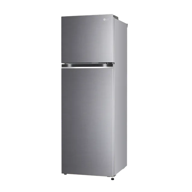 LG 272 L Frost Free Double Door 3 Star Convertible Refrigerator with Inverter Compressor, Express Freeze & Multi Air Flow  (Shiny Steel, GL-S312SPZX)