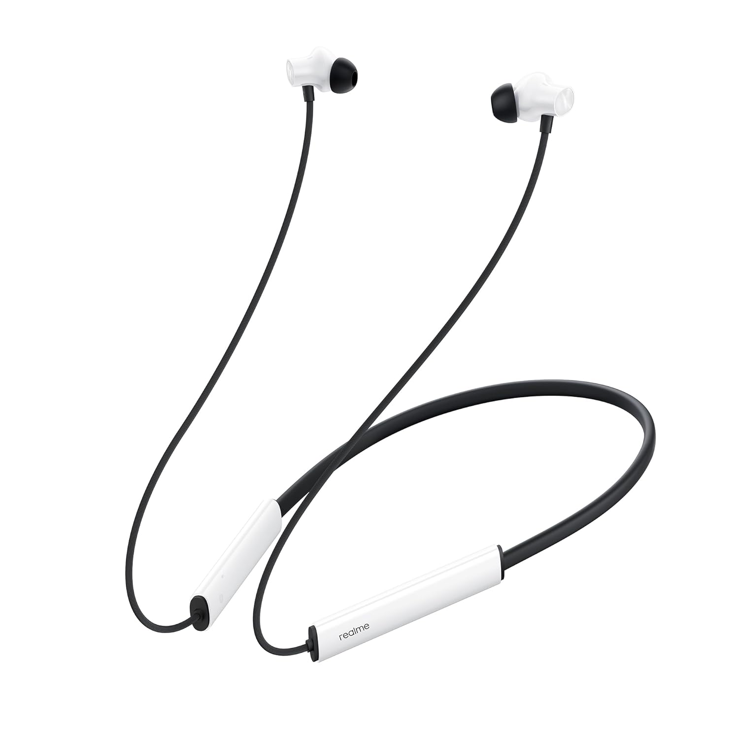 realme Buds Wireless 3 with 30dB ANC, 360 degree Spatial Audio, upto 40 hours Playback Bluetooth  (Vitality White, In the Ear)
